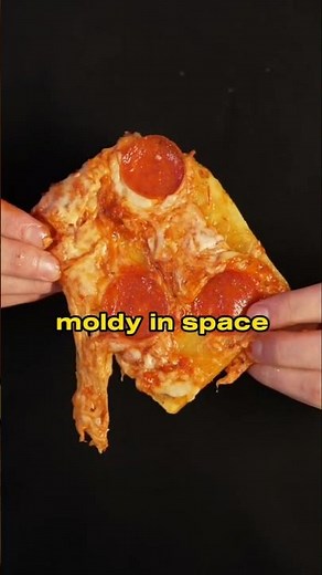Can Pizza Go Moldy in Space? 🚀🍕 #sciencefacts