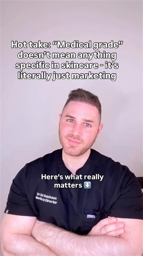 “Medical-grade” means absolutely nothing in skincare