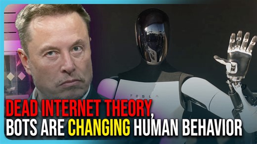 34K views · 868 reactions | Dead Internet Theory, Bots Are Changing Human Behavior | Timcast IRL | Facebook