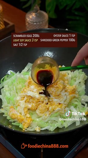 Stir-Fried Cabbage with Eggs: A Chinese Recipe