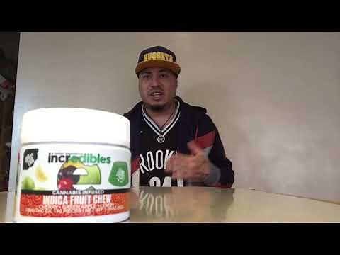 Weed review #10 incredibles gummies indica 100mg thc edible