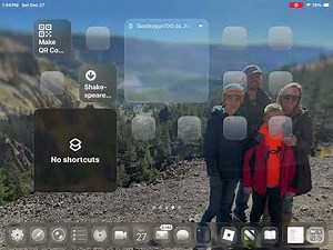 How to switch app color on a Apple device with iOS 26 to clear/liquid glass