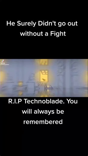 #technoblade #riplegend😭😭 #rustinpeace #respect #muziekvantechnoblade
