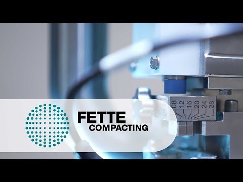 TRI.EASY Design new i Series | Fette Compacting