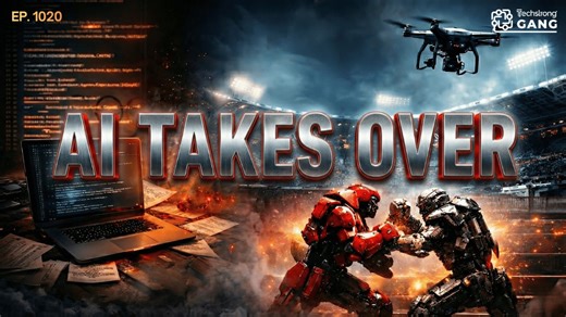 AI Floods Open Source, Olympic Drones, and Robot Prizefighting | TSG Ep. 1020