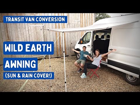 Campervan Awning Rail Install (Simple & Lightweight) | Transit Van Conversion E16