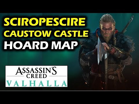 Sciropescire Caustow Castle Hoard Map Location & Solution | Assassin's Creed Valhalla