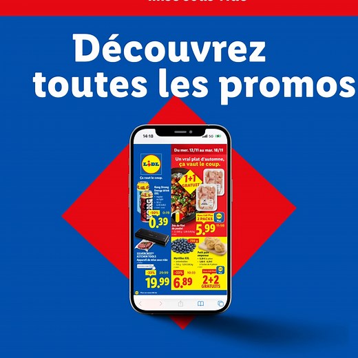 Découvrez nos produits vedettes de la semaine dans votre magasin Lidl et feuilletez notre folder pour encore plus de promos ! | Lidl Belgium | Facebook