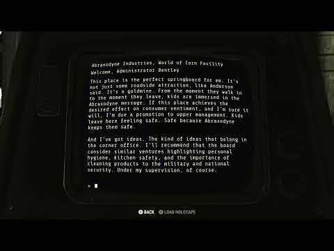 World of Corn Administrator's Terminal | Fallout 76
