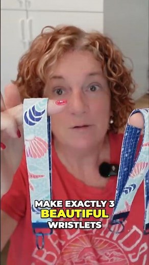 Fast Sewing Hack: 3 Wristlets from 2 Strips