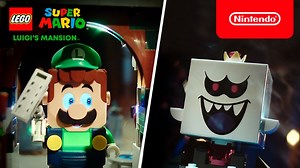33K views · 1.3K reactions | Grab your Poltergust and get ready for ghost-catching fun! LEGO Super Mario Luigi’s Mansion Sets are out now! Defeat King Boo and save your ghost-napped friend Toad today! | Nintendo of America | Facebook