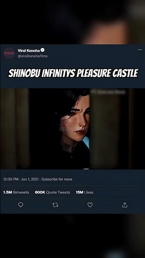 Shinobu Infinitys Pleasure Castle 4K | #kimitsunoyaiba #demonslayer #shinobukocho