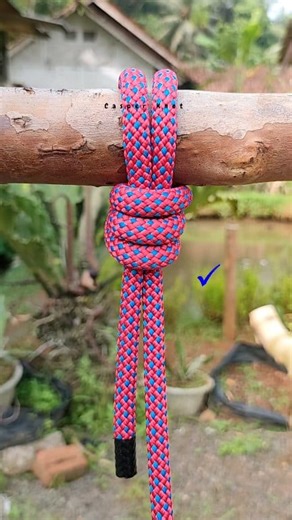 1.7M views · 18K reactions | Smart idea,,,very easy and strong way to tie #knot #rope #a #diy #handmade #camping #outdoor #tutorial #viral | Casper Knot | Facebook