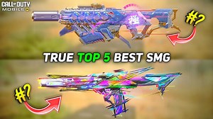 True Top 5 best SMG in Cod Mobile Season 2 (2025) #codm | Strange One Gaming