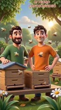 બે ભાઈ અને જંગલનું મધ दो भाई और जंगल का शहदTwo Brothers the Jungle CARTOON STORY VIDEO EPISODE 1