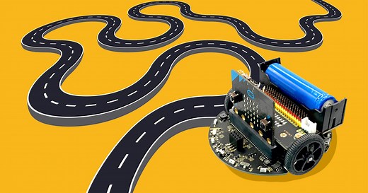 循跡自走車 - micro:bit 自走車教學 ( MoonCar 登月小車 ) | STEAM 教育學習網
