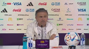 WM 2022: Spaniens Trainer Enrique vor dem Spiel gegen Deutschland