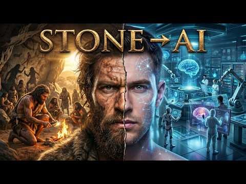 The Evolution of Technology in 50 Minutes | Stone Age to AI