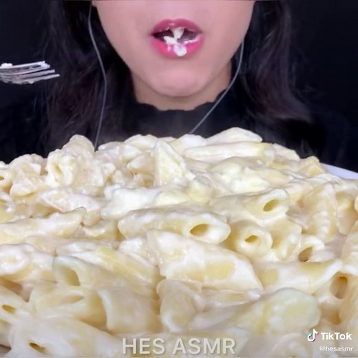 Cheesy Creamy Pasta Mukbang ASMR Eating Videos