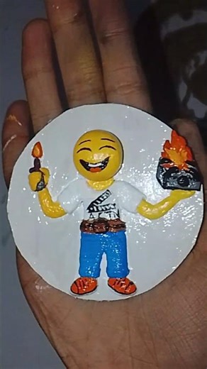 HAPPY WORLD LAUGHTER DAY #shorts #diyfridgemagnet #craft #diy