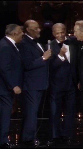 Bing Crosby hits No. 1 with “Dinah” in January 1932, recorded with The Mills Brothers - a major moment that helped cement Bing’s dominance in early popular music and the radio era. Flash forward to 1977: here they are together again on Bing’s 50th Anniversary in Show Business TV special, recreating that original 1931 recording. | Bing Crosby