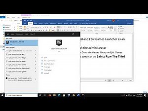 Fix Saints Row The Third Remastered Error LS-0013 Epic Games Launcher