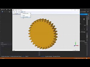 Design Spur Gear in Open Cascade