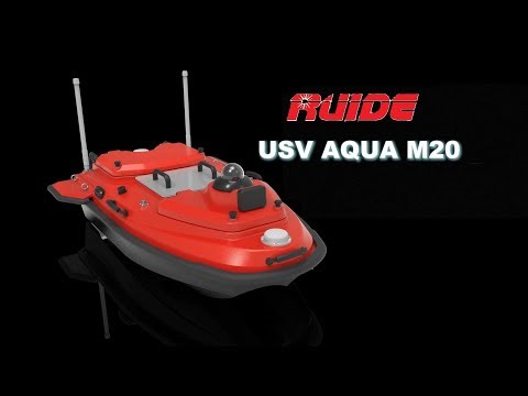 RUIDE Unmanned Surface Vehicle (USV) for Hydrographic Surveying or Bathymetry Survey Echosounder M20
