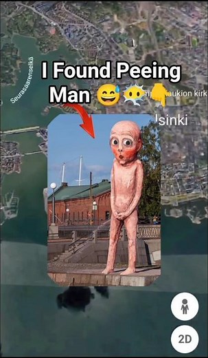 I Found Peeing man 😅😶‍🌫️ on google maps and google earth 🌏 #shorts #r2earth2m