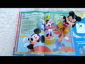 Disney Mickey Mouse Clubhouse Take-Along Tunes Book with Music Player (20 Tunes)