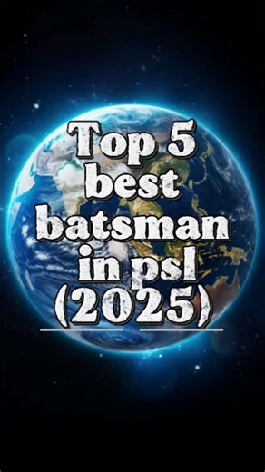 Top 5 Best Batsmen in PSL 2025 | Most Dangerous Run Machines