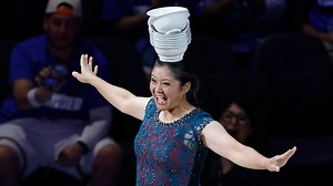 WNBA performer Red Panda hospitalized after 'dangerous' halftime fall