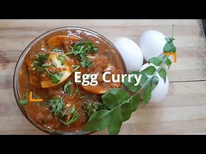 Simple and Easy Egg Curry | Tasty Egg Gravy | Delicious Egg Masala Recipe