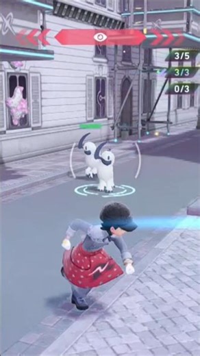 Silly Sawk and Absol Chase! #pokemonlegendsza #absol #gaming