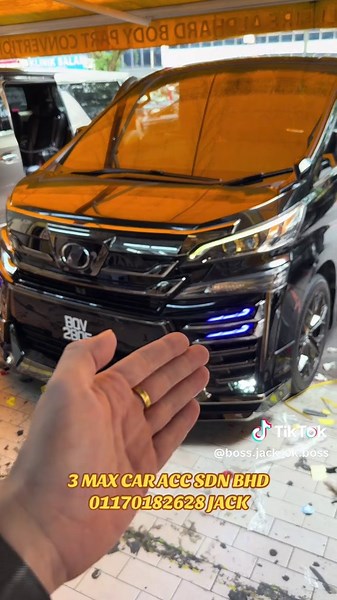 Toyota Vellfire 2017 Bumper Conversion by 3 Max Car Acc