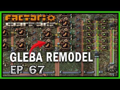 Remodeling the Gleba Bus | FACTORIO SPACEAGE - Ep 67 #factorio #spaceage #factorioletsplay