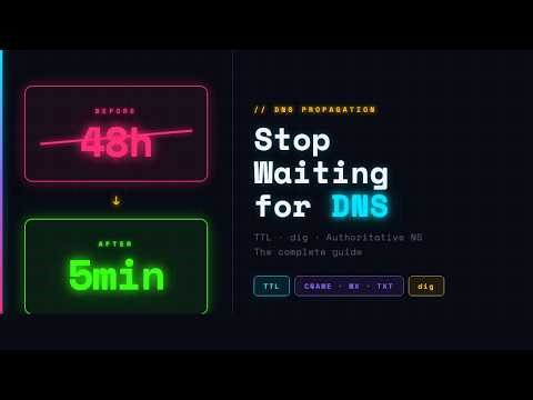 DNS Propagation: How to Go From 48 Hours to 5 Minutes