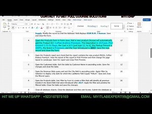Exp19_Access_Ch01_CapAssessment - Latte Delights Inventory 1.0 | 100% Grades Access Chapter1 Capston