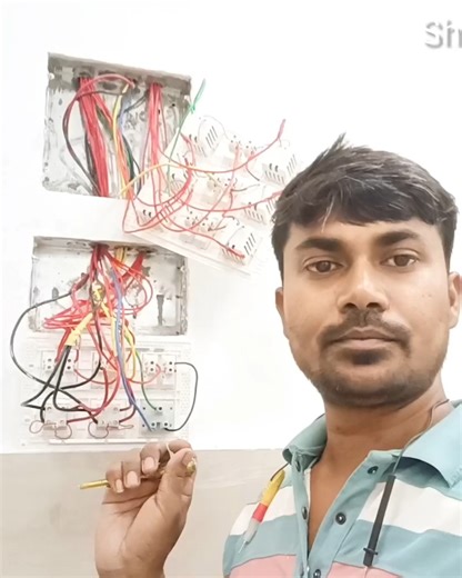 Electrical board wiring || 18 मॉडल बोर्ड वायरिंग || 12 मॉडल बोर्ड वायरिंग || एक room board wiring | Shankar Electrical Tips