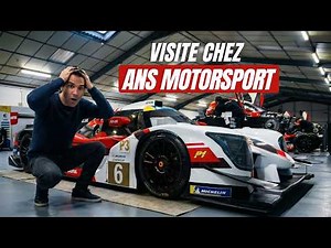 I'm visiting the workshop of a real racing team (it's IMPRESSIVE)