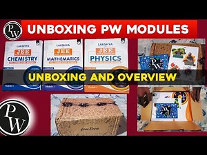 PW Modules Unboxing | Arjuna JEE Modules Unboxing And Overview | PW modules 2024