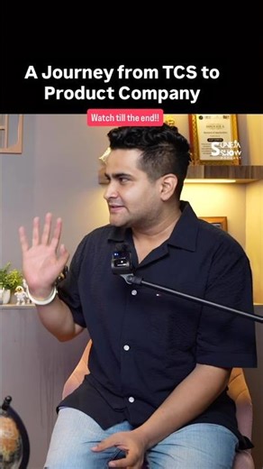A Journey from TCS to Product Company - Must Watch 🔥💯 #shorts #jobs