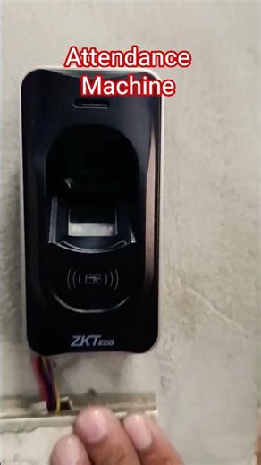 Attendance Finger Record Machine Error Solved in 1 Minute!#viralvideo #shortvideo #youtubeshorts