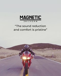 Loop's discreet design doesn’t protrude from the ear, making it the perfect fit under your helmet 🏍 💨 | Loop