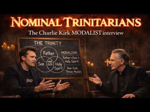 NOMINAL TRINITARIANS: The Charlie Kirk MODALIST/PARTIALIST interview#charliekirk #monarchianism
