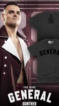 get your Gunther t-shirts on WWEshop com