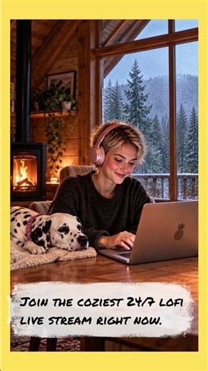 Daily Lofi Girl: 24/7 chill beats to relax, sleep & study to 🌙 #lofi #lofihiphop