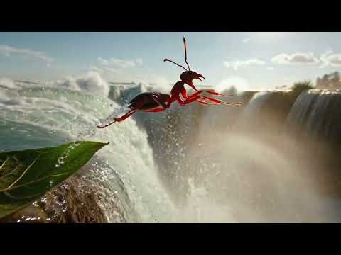 This Tiny Ant Survived a Water Disaster 😱🐜 (Ultra Realistic 8K)