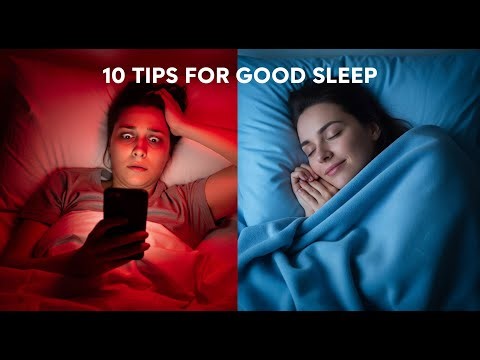 10 Tips for good sleep