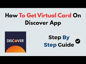 How to Get a Virtual Card on Discover App | Step-by-Step Digital Card Setup